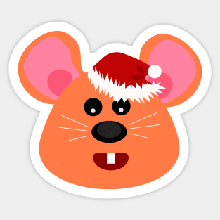 Funny mouse Sticker